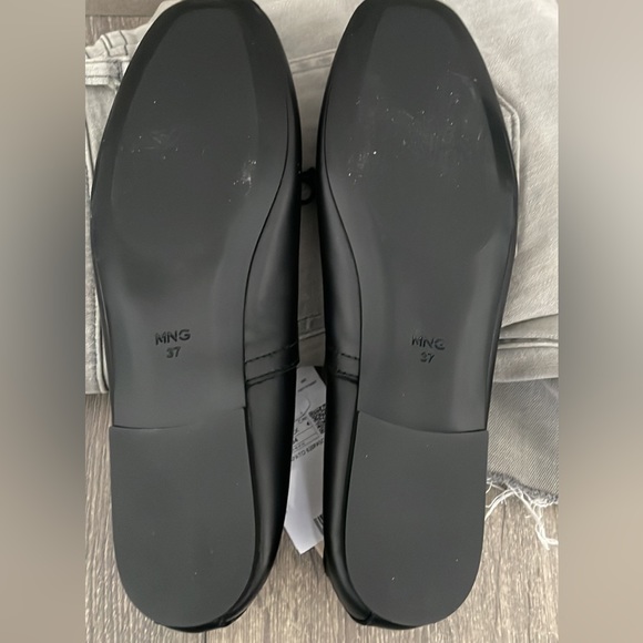 Mango black leather ballet flats size 37 from mango - Picture 4 of 4